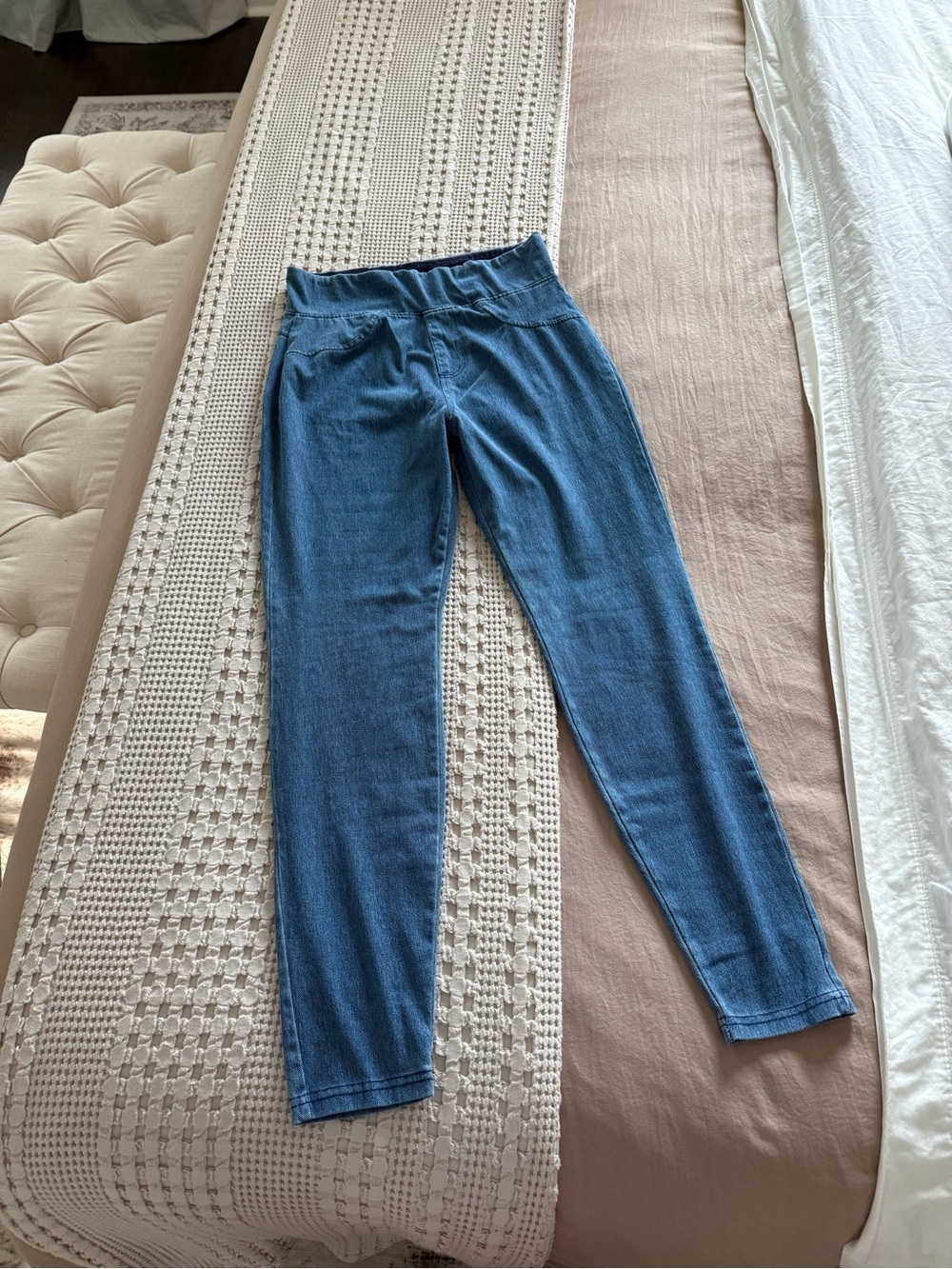 a new day Denim Blue Pull-On Jeggings Size S